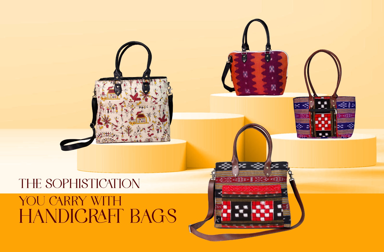 The Sophistication You Carry with Handicraft Bags